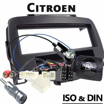 Autorohradapter für Citroen, CAN-B, ISO & DIN kompatibel.