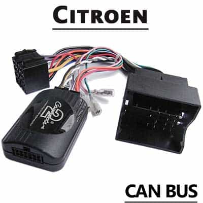 Einstieg in den Autoradio Adapter mit CAN-Bus Technologie für Citroen Fahrzeuge.