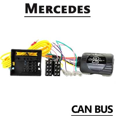 Adapter für Autoradio CAN-BUS Mercedes, einfache Fahrzeugintegration, hochwertiges Kfz-Stecksystem.