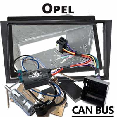 Bildschirm mit Autoradio Adapter Opel CAN-BUS, Fahrzeugnavigation, Multimedia.