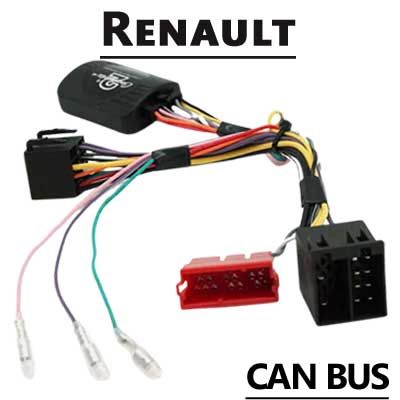 CAN-Bus Autoradio Adapter für Renault, vielseitige Kabelverbindung.