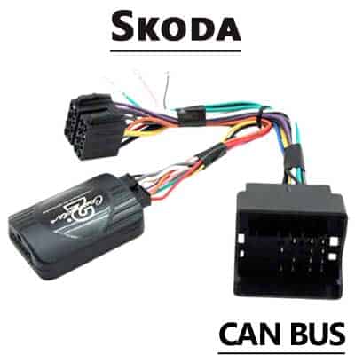 Stecker für SKODA Autoradios, CAN-Bus Adapter, einfache Installation.
