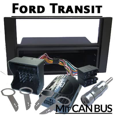 CAN-Bus Autoradio Adapter für Ford Transit, einfache Installation, sichere Verbindung.
