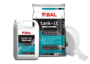 BAL Tank-it two-part waterproofing tanking slurry