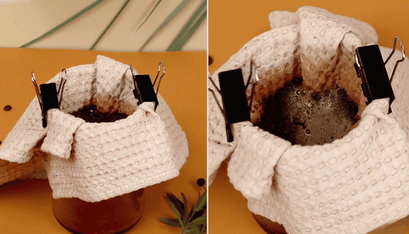 how to make coffee without a coffee maker or filter
