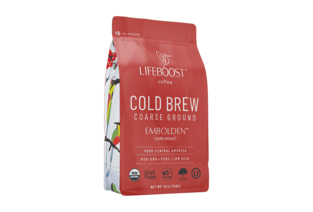 Lifeboost coffee Cold Brew Grind Product Image 620 x 420
