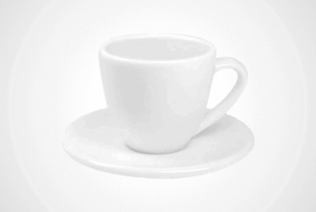 Konitz Coffee Bar Espresso Cups and Saucers