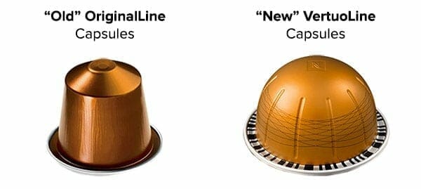 Nespresso-OriginalLine coffee pods difference