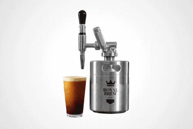 Royal Brew Nitro Cold Brew Coffee Maker Home Keg Kit System