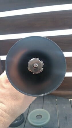 Grinder top view 2