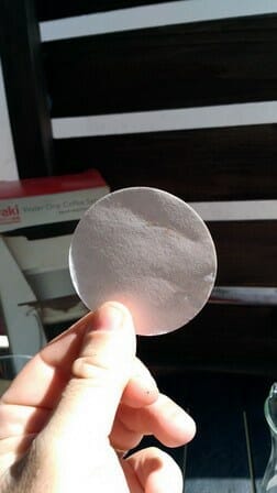 Aeropress paper filter 