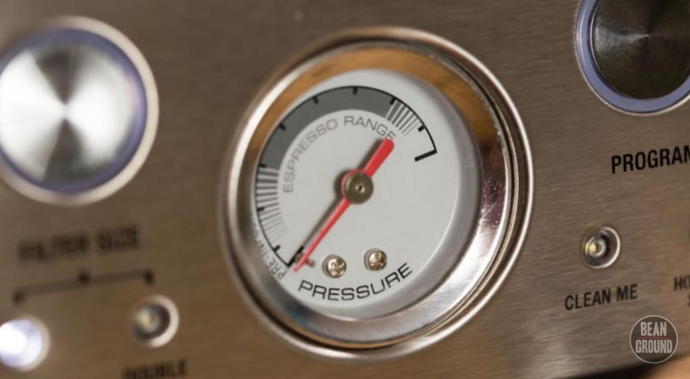 how many bars of pressure for espresso