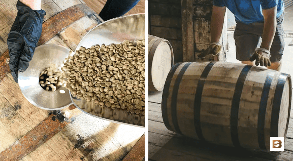what is barrel aged coffee?