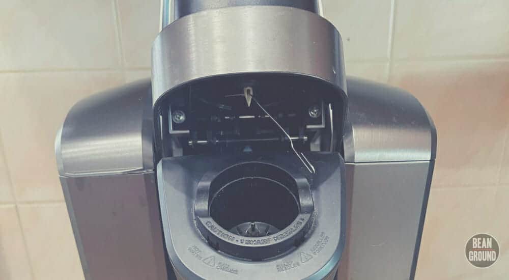 how to clean a keurig needle