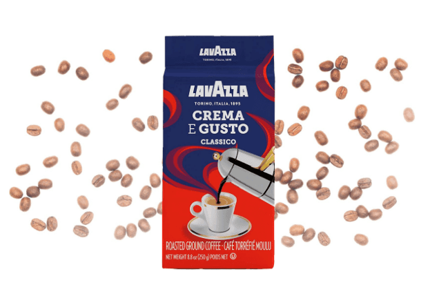 Lavazza Crema E Gusto Ground Coffee Blend