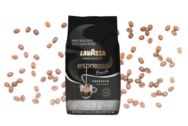 Lavazza Espresso Barista Perfetto Whole Bean Coffee 100% Arabica