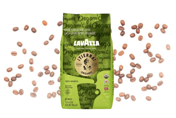 Lavazza Organic ¡Tierra! Whole Bean Coffee Blend