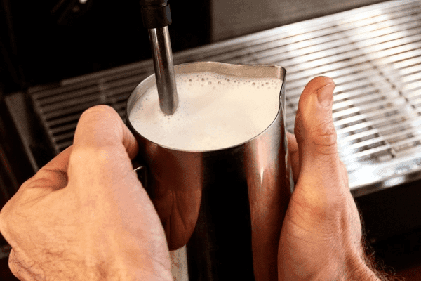 frothing milk testing temperature milk collapse