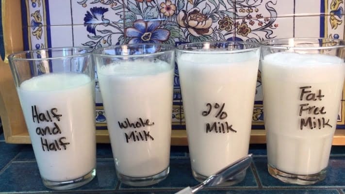 types of milk for frothing and not collapsing 