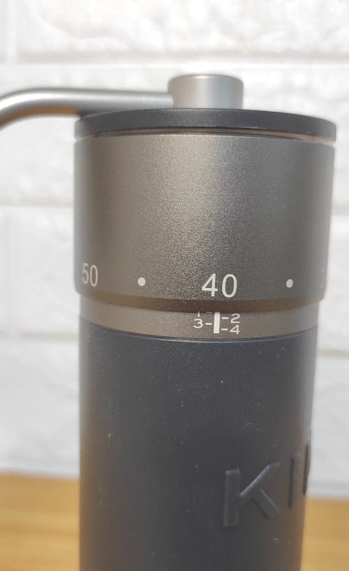 K6 grind adjustment dial 