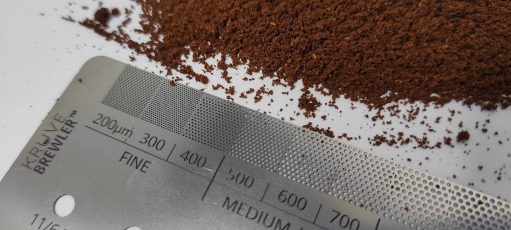 KINGrinder K6 espresso 40 clicks