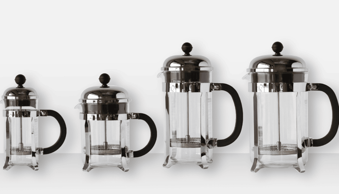French Press sizes