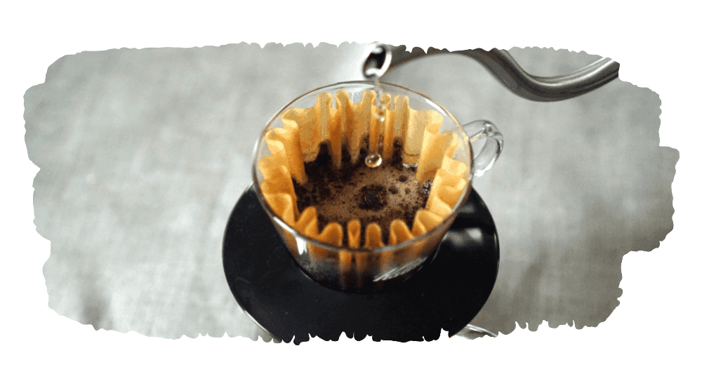 pour over water temp for coffee brewing