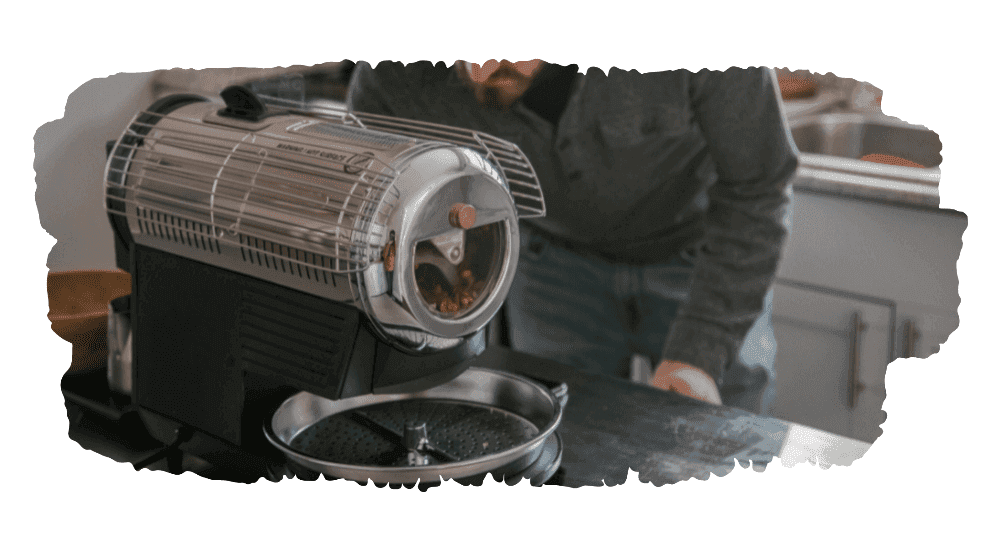 you’re roasting coffee at home