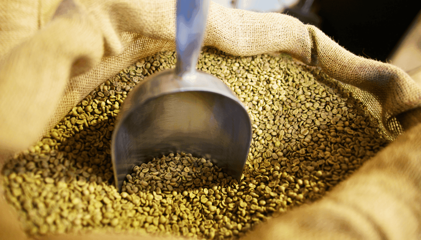 roasted-coffee-and-green-coffee