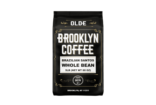 BROOKLYN COFFEE Whole Bean Brazilian Santos Product Image 620 x 420