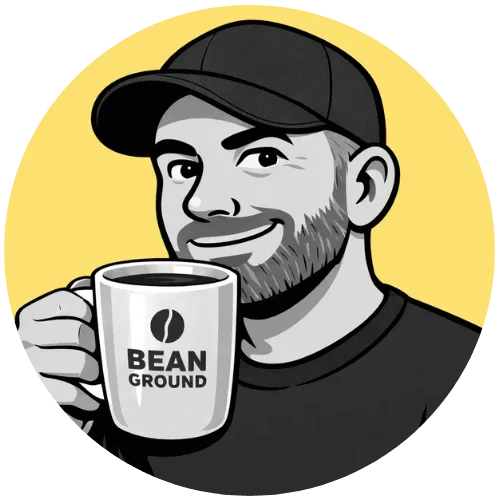 Bean Ground Social Media Coffee Icon