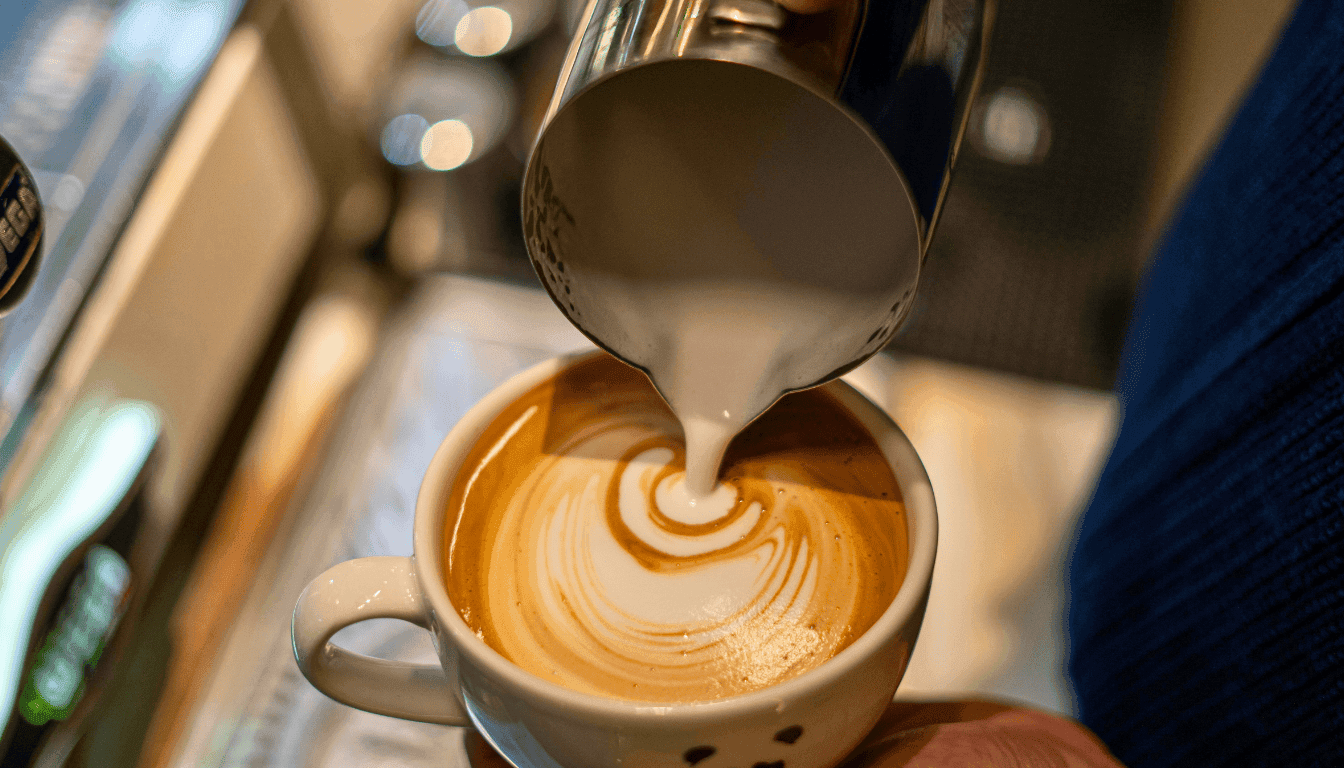 are lattes made with espresso