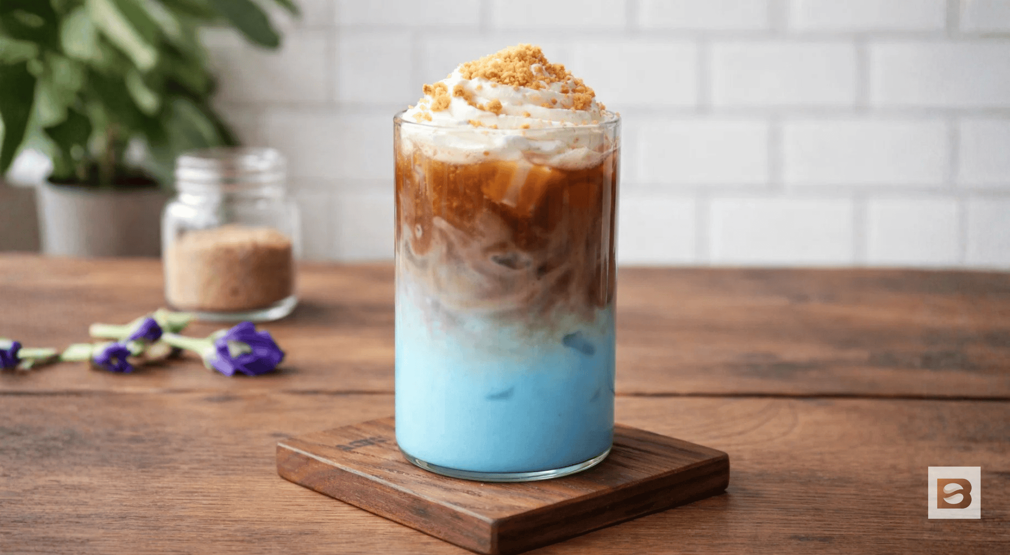 Blue Butterfly Pea Latte Recipe