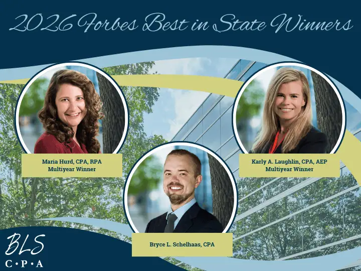 BLS CPA Professionals Recognized on  Forbes 2026 Best-In-State CPAs List