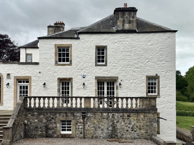 Category A listed castle, Fife — Borthwick Decorators