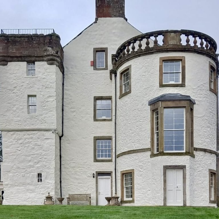 Category A listed castle, Fife — Borthwick Decorators