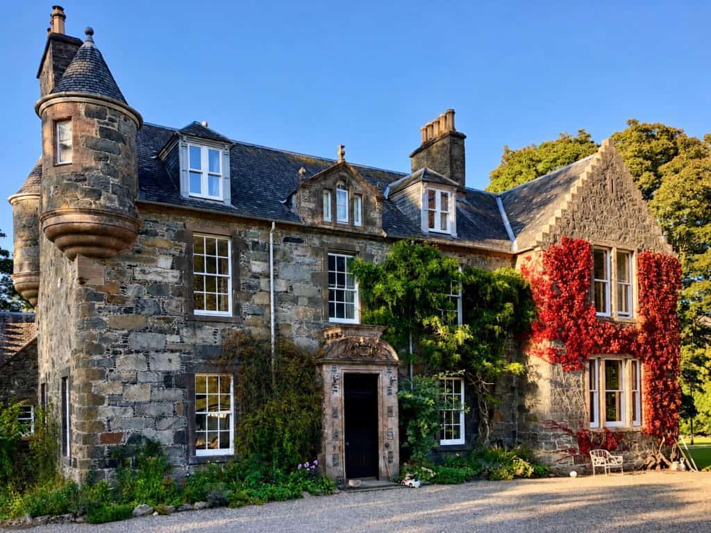 A Scottish baronial house at <em>St Fillans</em>.