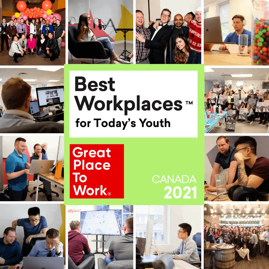 Candybox named on 2021 list of best workplaces for today's youth