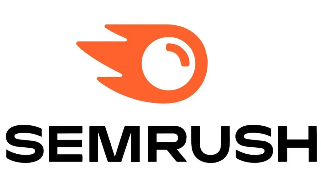 Logo des outils de marketing numérique et de référencement SEMrush.