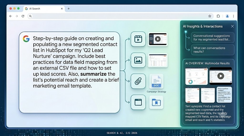 Create and update contact list for HubSpot Q2 Lead Nurture campaign with data mapping and email temp.