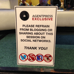 Don't blog this