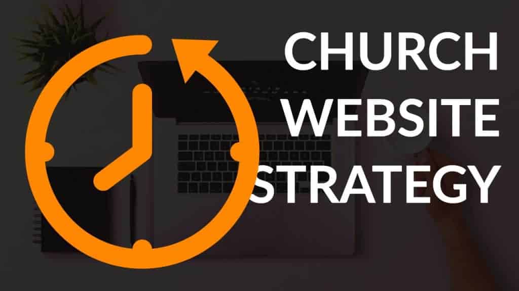 church website strategy time travel clock