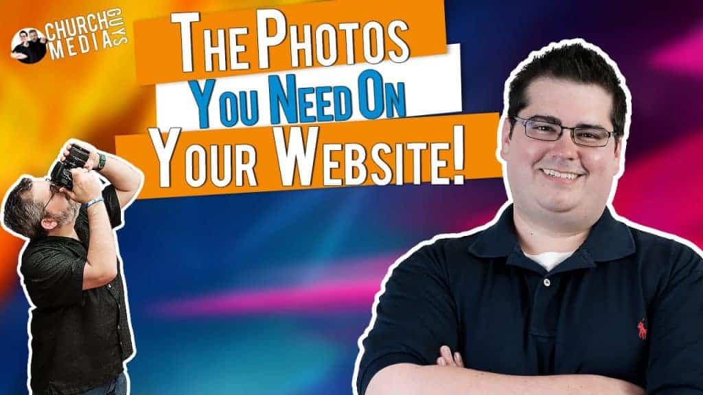 What photos should I have on my church website