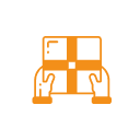 illustration of a wrapped swag box