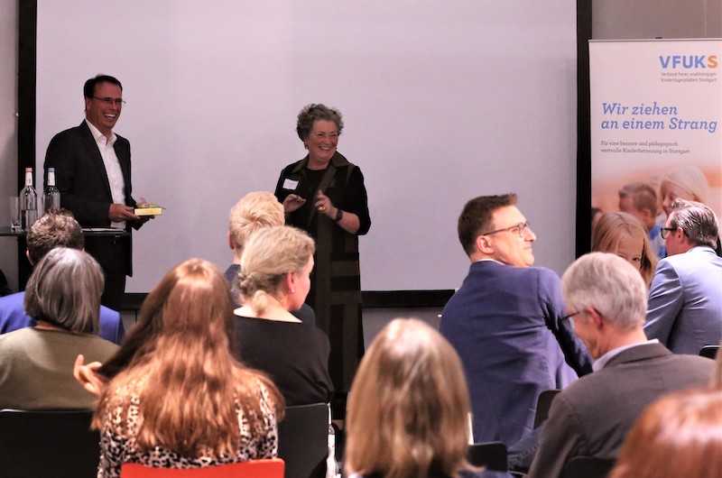 Volker Schebesta und Waltraud Weegmann