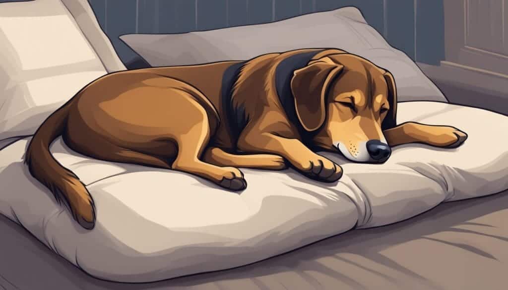 dog twitching in sleep
