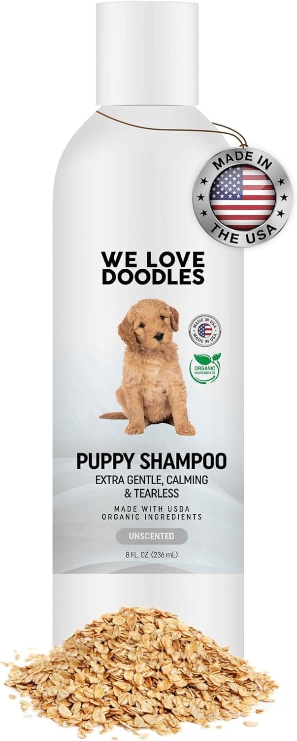 We Love Doodles Store - Puppy Shampoo & Conditioner, Made in USA, Organic Ingredients, Tear Free, Sensitive & Itchy Skin Wash
