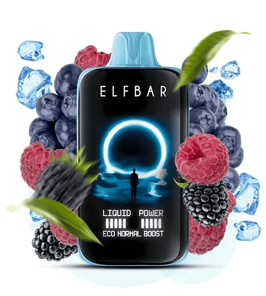 Elf Bar MoonNight 40000 Blue Razz Ice - immagine 2