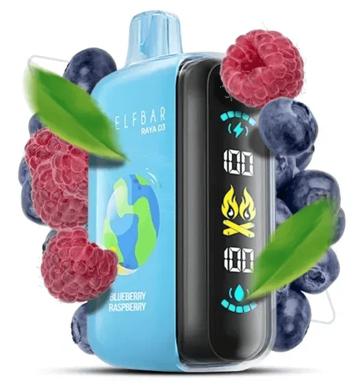 ELF BAR RAYA D3 25000 Blueberry Raspberry