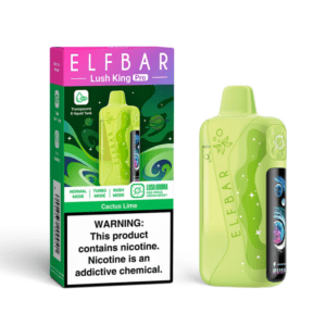 Alternative view of ELF BAR LUSH KING PRO 40000 Cactus Lime